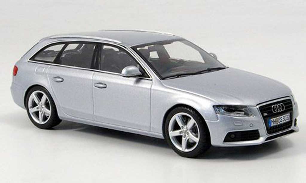 Audi A4 Avant 1/43 Minichamps Avant grey 2008 diecast model cars