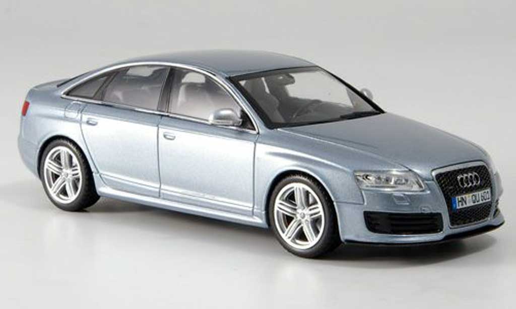 Audi RS6 1/43 Minichamps grey grey 2008 diecast model cars