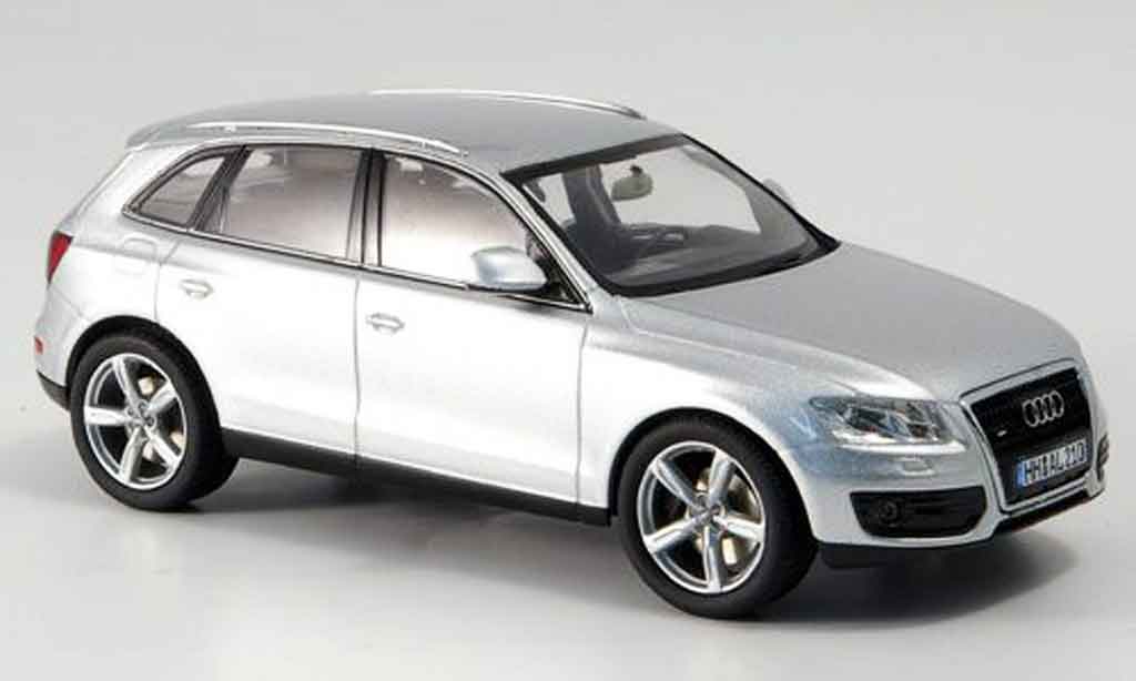 Audi Q5 1/43 Schuco grey metallisee 2008 diecast model cars