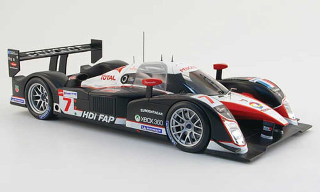 Peugeot 908 2008 1/18 Norev 2008 hdi fap no.7 total 24h le mans diecast model cars
