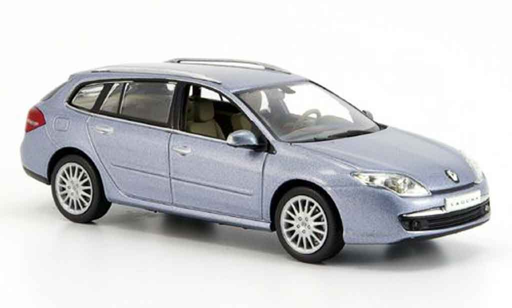 Renault Laguna 1/43 Norev estate grey metalliseeblue 2007 diecast model cars