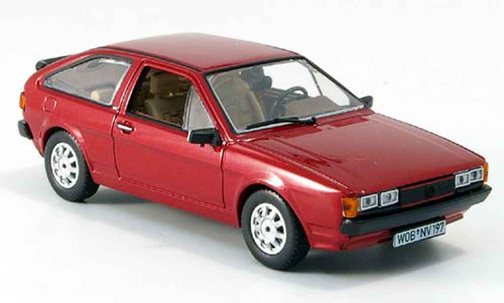 Volkswagen Scirocco 1/43 Norev scirocco ii gt red 1980 diecast model cars