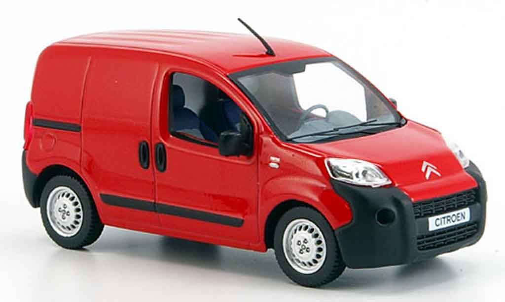 Citroen Nemo 1/43 Norev red kastenwagen 2008 diecast model cars