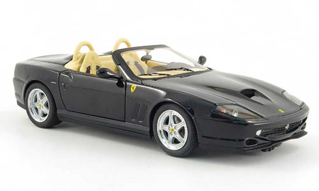 Ferrari 550 Barchetta 1/18 Hot Wheels Elite Barchetta pininfarina black diecast model cars