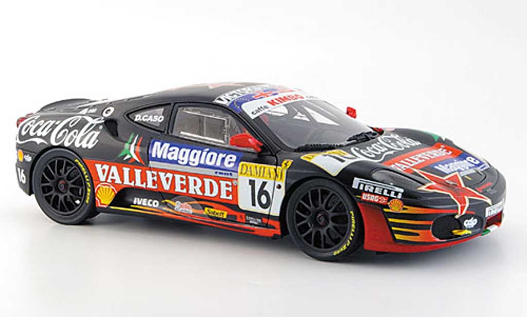 Ferrari F430 Challenge 1/18 Hot Wheels Challenge no.16 d.caso coca-cola 2007 diecast model cars
