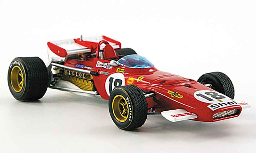 Ferrari 312 B 1/43 Hot Wheels Elite B b no.18 j.ickx gp kanada 1970 diecast model cars