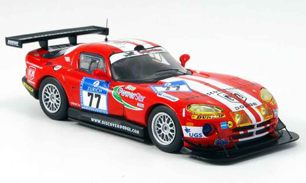 Dodge Viper GTS R 1/43 IXO GTS R No.77 Nurburgring 2005 diecast model cars