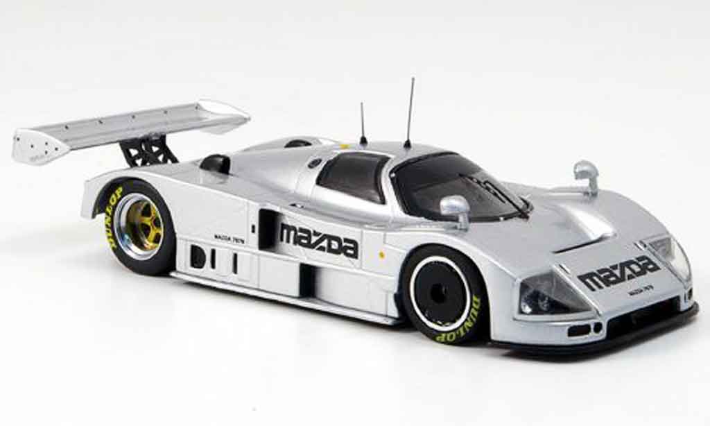 Mazda 787B 1/43 IXO grey metallisee Test Version 1991 diecast model cars