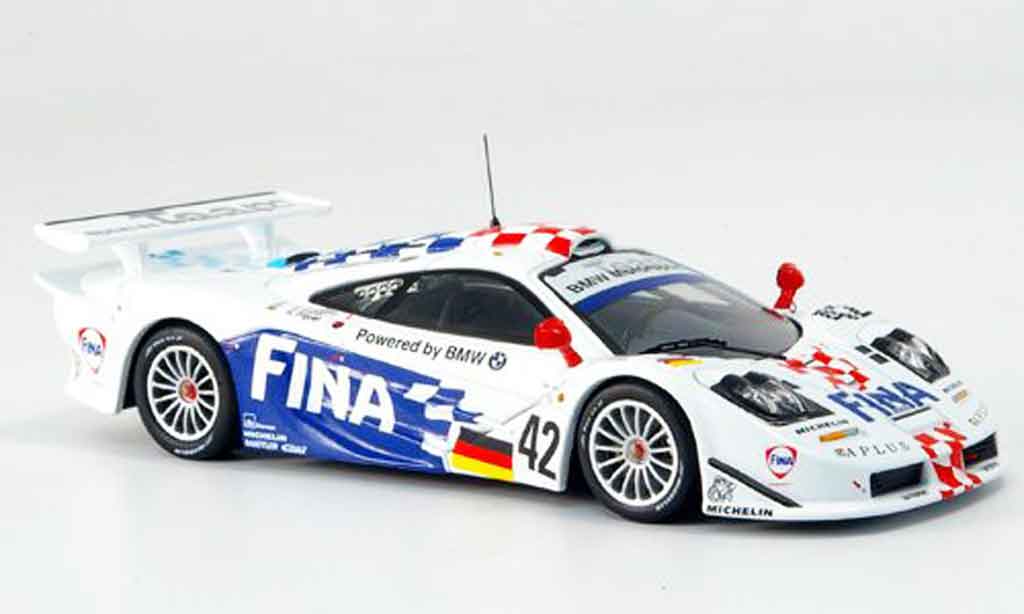 McLaren F1 1/43 IXO GTR No.42 FINA Le Mans 1997 diecast model cars