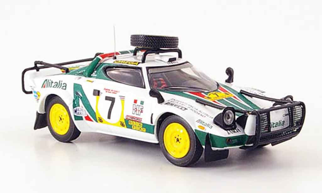 Lancia Stratos Rallye 1/43 IXO Rally hf no.7 safari rallye 1977 diecast model cars