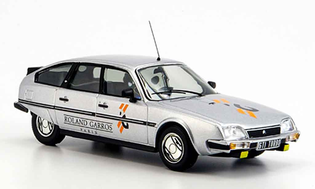 Citroen CX 1/43 IXO grey metallisee roland garros 1985 diecast model cars