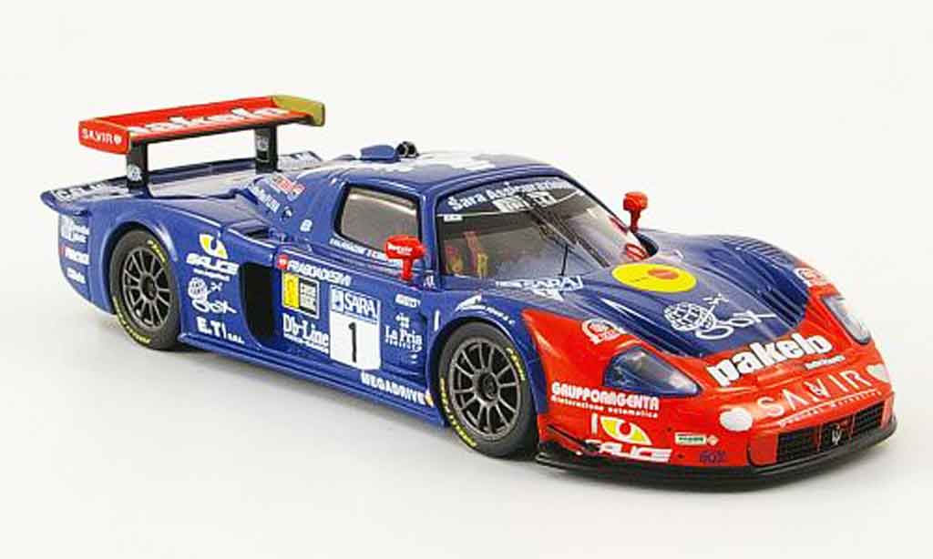 Maserati MC12 1/43 IXO no.1 pakelo gt italien 2005 diecast model cars