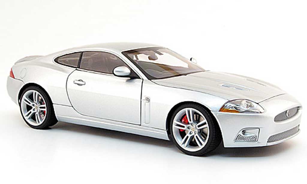Jaguar XKR R coupe 1/18 Autoart R coupe grey rechtslenker (rhd) diecast model cars