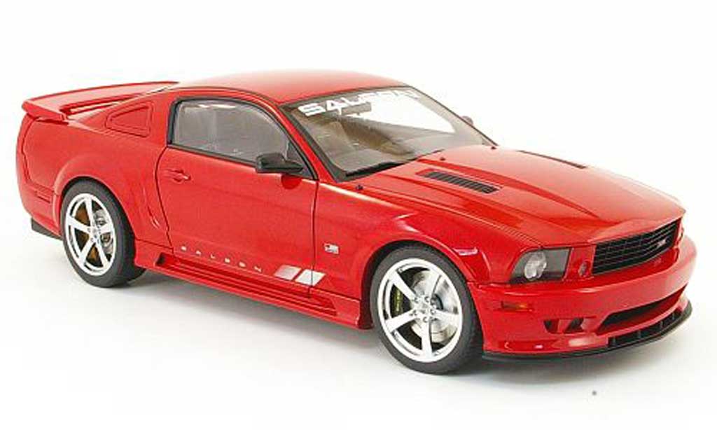 Ford Mustang Saleen 1/18 Autoart Saleen s281 extreme red 2007 diecast model cars