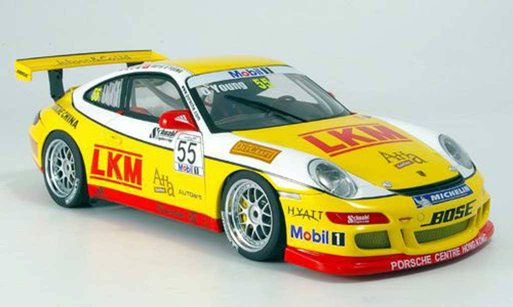 Porsche 997 GT3 CUP 1/18 Autoart GT3 Cup 2007 no.55 d.o`young diecast model cars