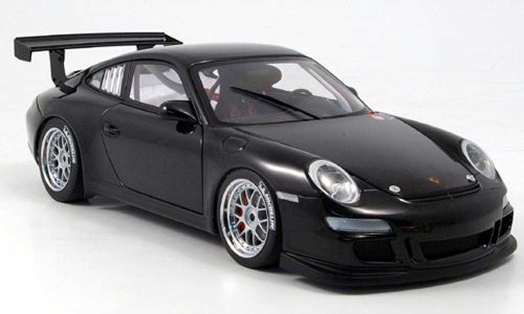 Porsche 997 GT3 CUP 1/18 Autoart GT3 Cup black plain body version diecast model cars