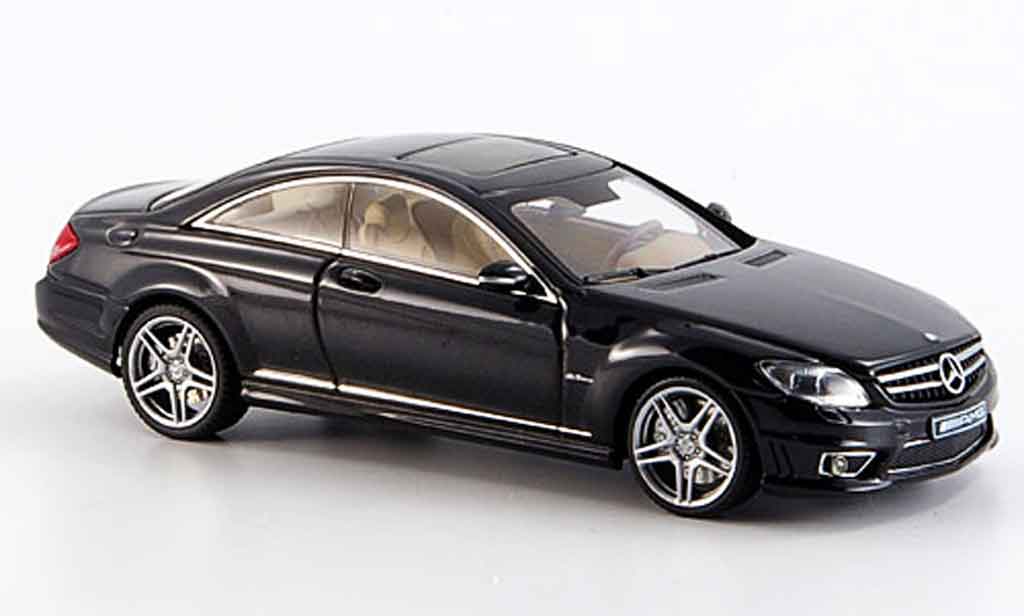Mercedes Classe CL 1/43 Autoart CL63 AMG black diecast model cars