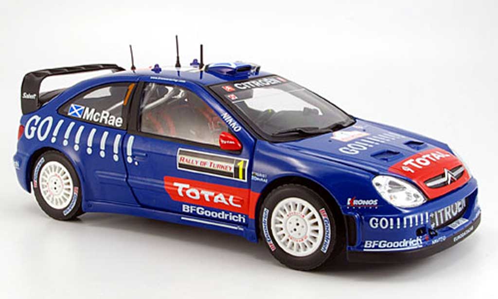 Citroen Xsara WRC 2006 1/18 Sun Star WRC 2006 mcrae/greyt sieger rallye turquie diecast model cars