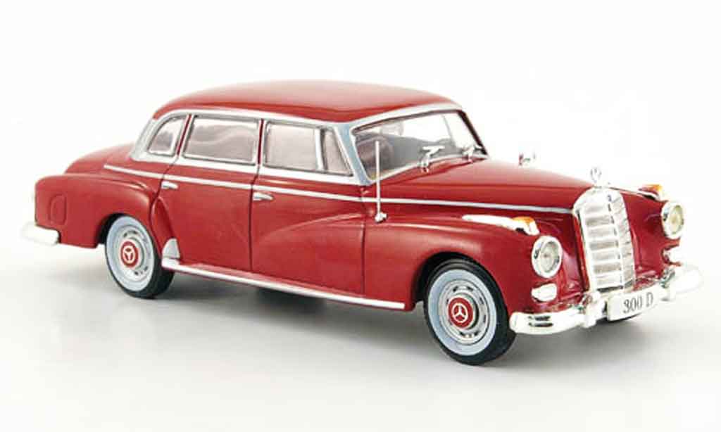 Mercedes 300 D 1/43 WhiteBox D Limousine red 1957 diecast model cars