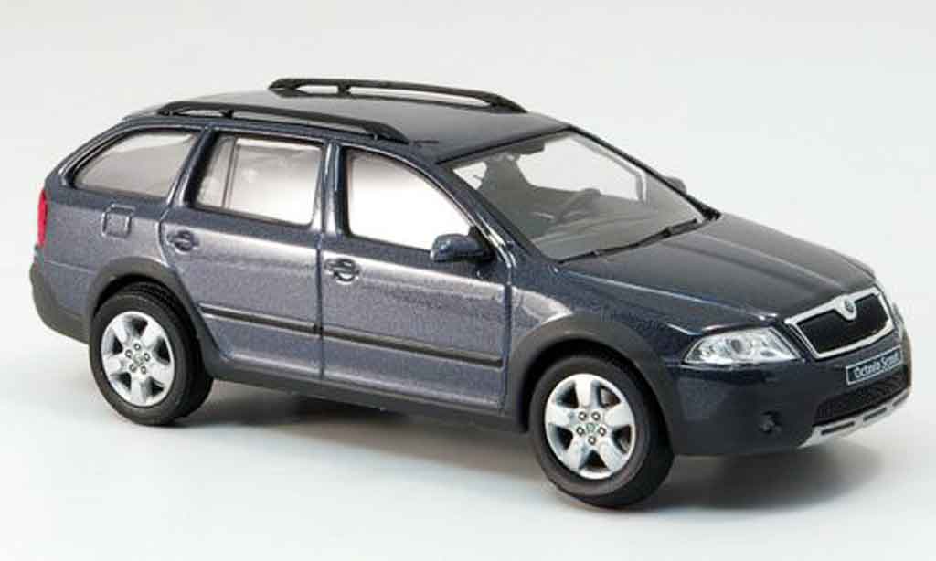 Skoda Octavia 1/43 Abrex combi scout grey diecast model cars