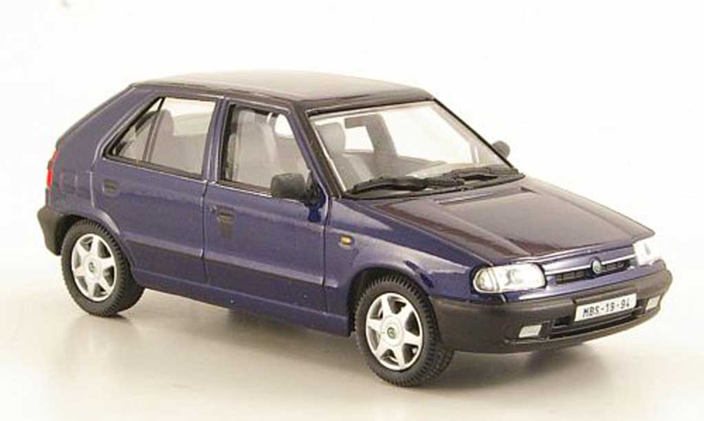Skoda Felicia 1/43 Abrex blue 1994 diecast model cars