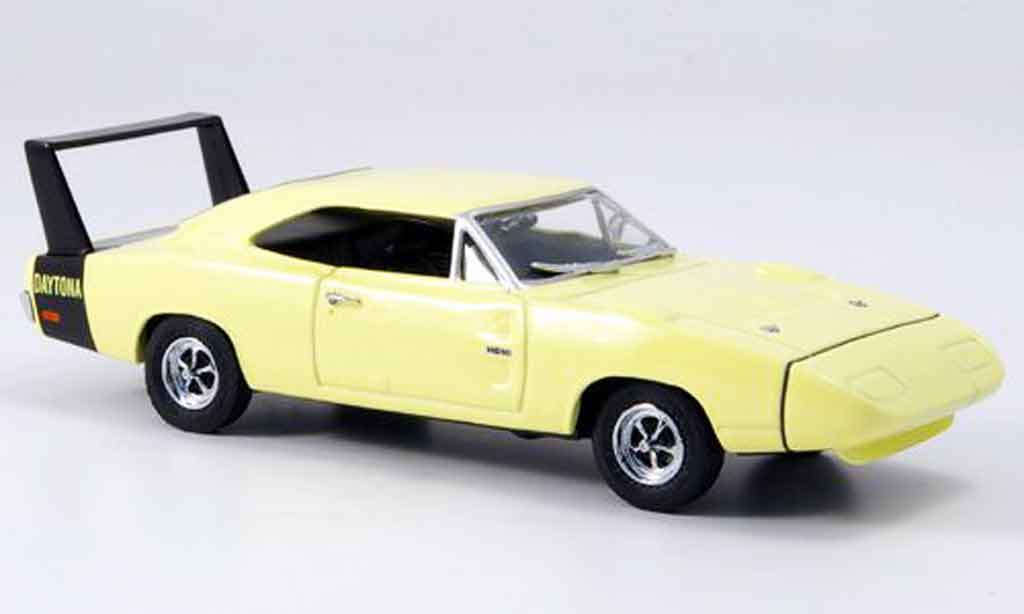 Dodge Charger 1969 1/43 Eagle 1969 Daytona yellow Strassenversion diecast model cars