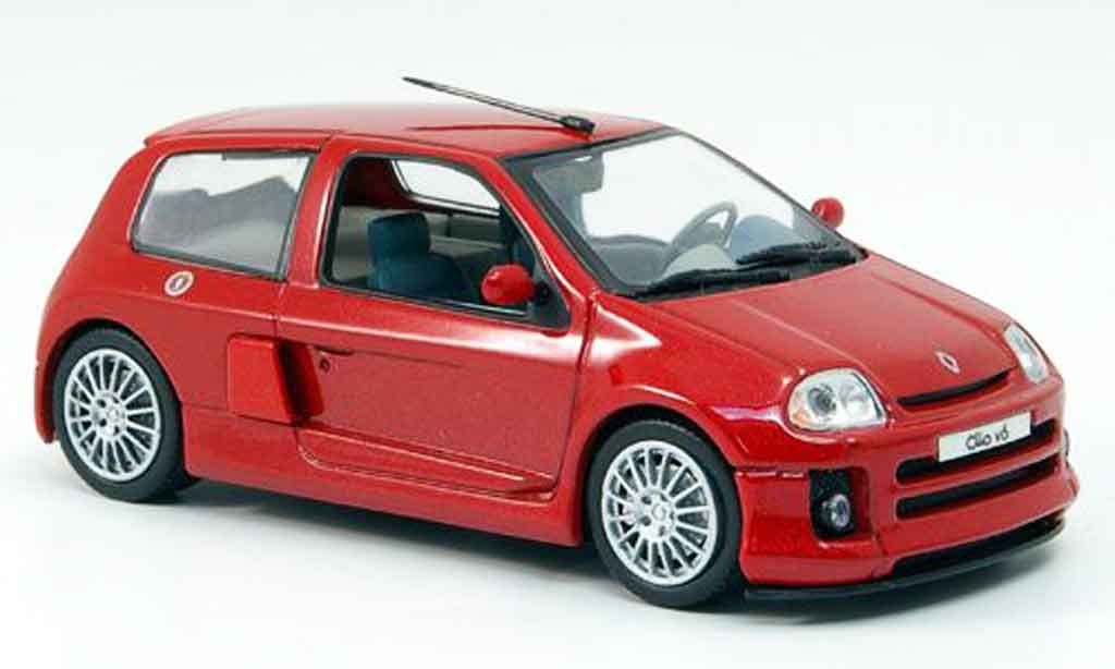 Renault Clio V6 1/43 Eagle V6 sport version route diecast model cars