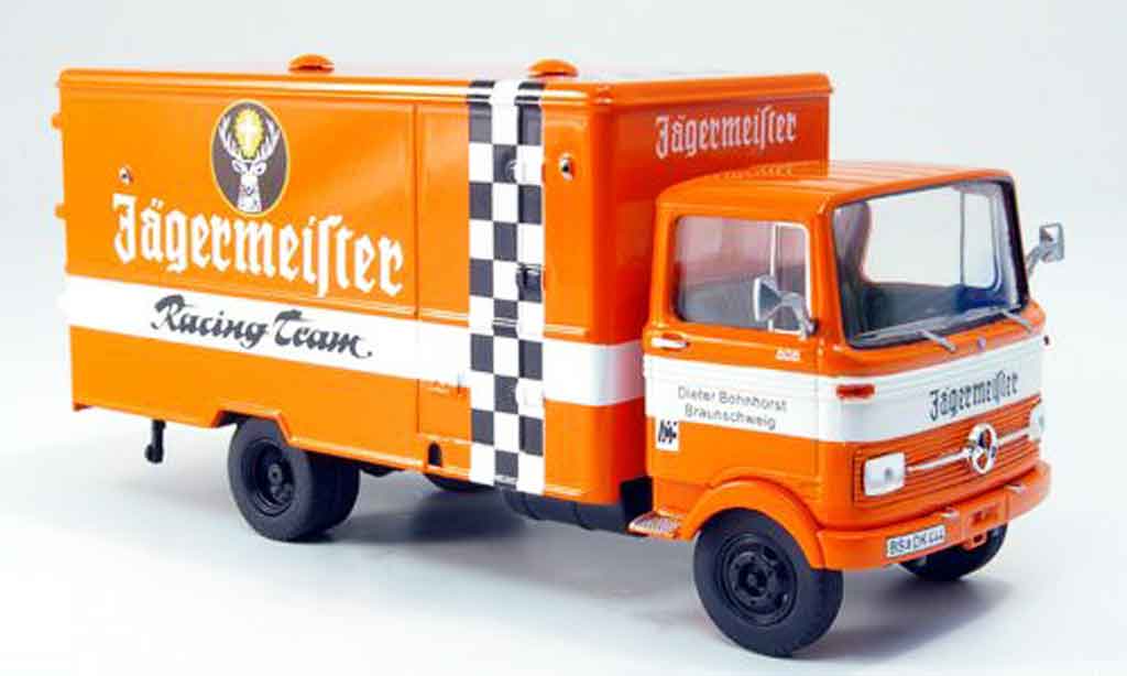 Mercedes LP 608 1/43 Premium Cls Jagermeister Racing Team Koffer LKW diecast model cars