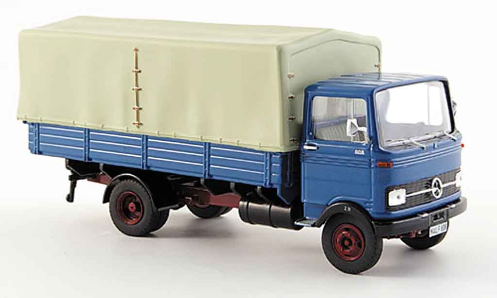 Mercedes LP 608 1/43 Premium Cls Pritsche blue diecast model cars