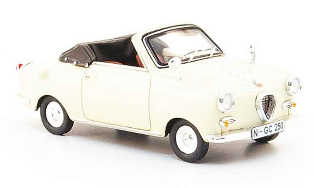 Goggomobil TS 1/43 Premium Cls 250 Convertible beige diecast model cars
