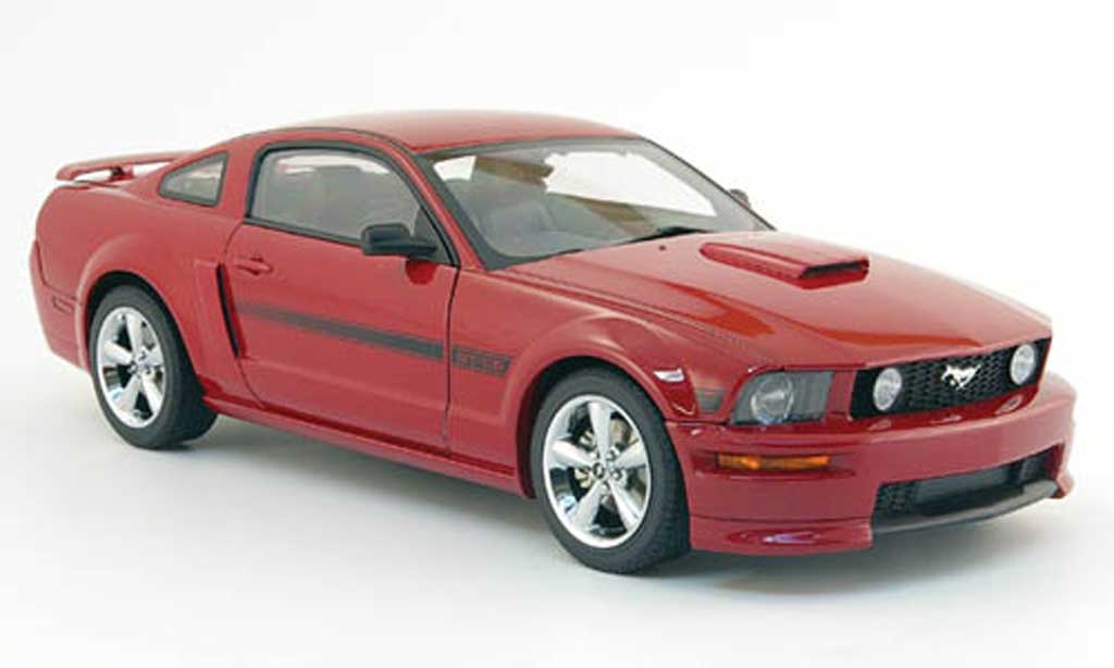 Ford Mustang 2007 1/18 Autoart 2007 gt california special red diecast model cars