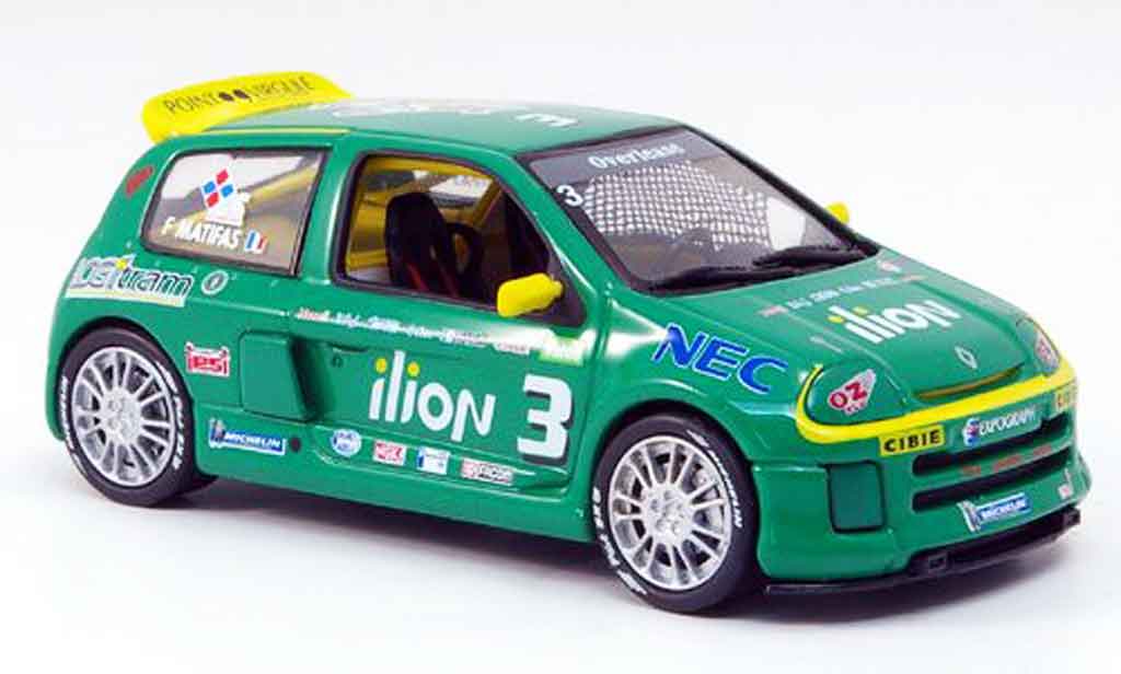 Renault Clio V6 1/43 Eagle V6 24v no.3 illion clio trophy 1999 diecast model cars
