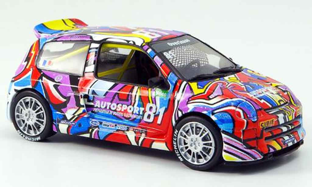 Renault Clio V6 1/43 Eagle V6 no.81 clio trophy 2000 diecast model cars