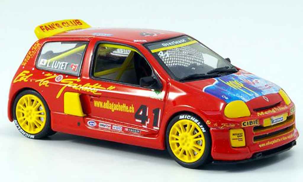 Renault Clio V6 1/43 Eagle V6 sport no.41 clio trophy 2000 diecast model cars