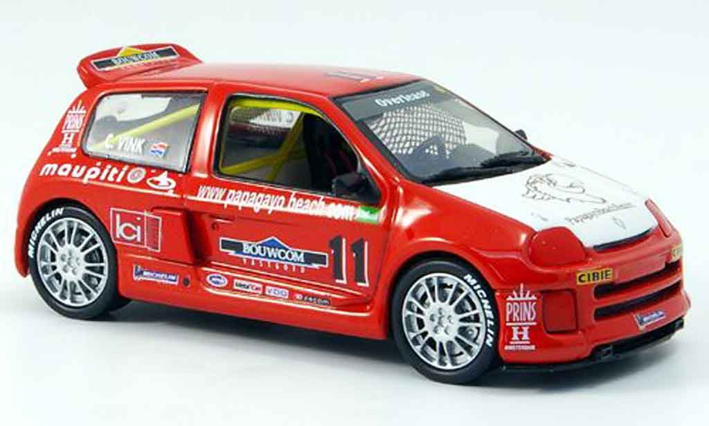 Renault Clio V6 1/43 Eagle V6 sport no.11 clio trophy 2000 diecast model cars