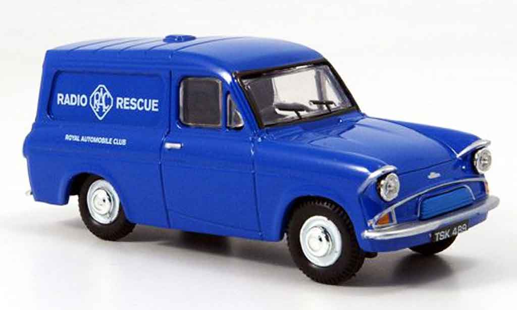 Ford Anglia 1/43 Oxford Van blue RAC Radio Rescue diecast model cars