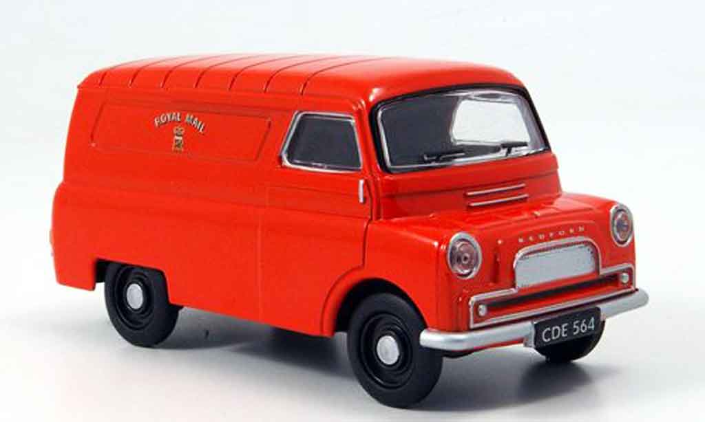 Bedford CA 1/43 Oxford Van red Royal Mail Kasten diecast model cars