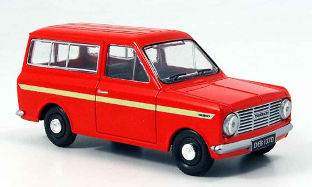 Bedford HA 1/43 Oxford Beagle orange Estatebus diecast model cars