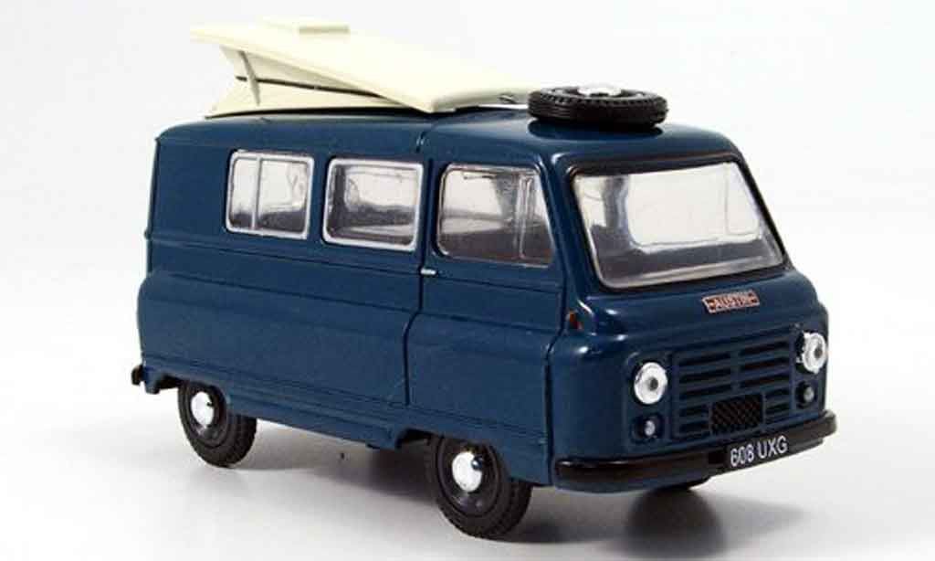 Austin J2 1/43 Oxford Camper blue Campingdach geoffnet diecast model cars