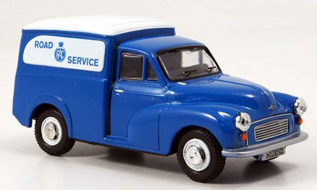 Morris Minor 1/43 Oxford Van blue white Kasten RAC Road Service diecast model cars