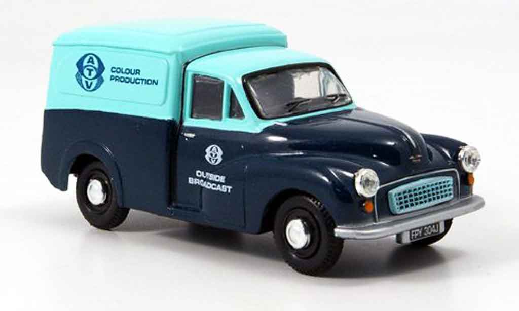 Morris Minor 1/43 Oxford Van blue turkis Kasten ATV diecast model cars