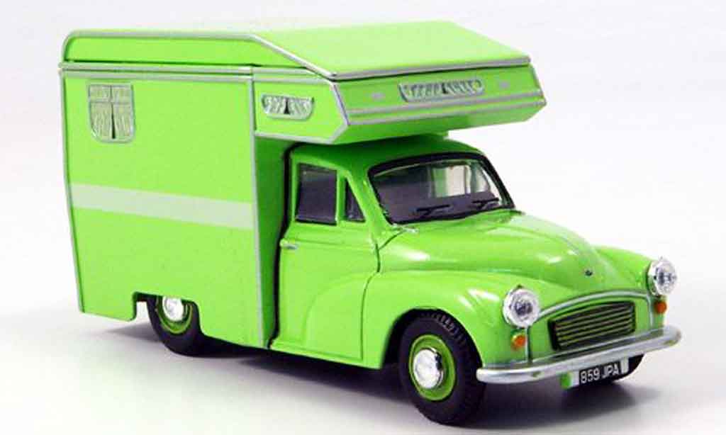 Morris Minor 1/43 Oxford Van Camper grun Wohnmobil diecast model cars