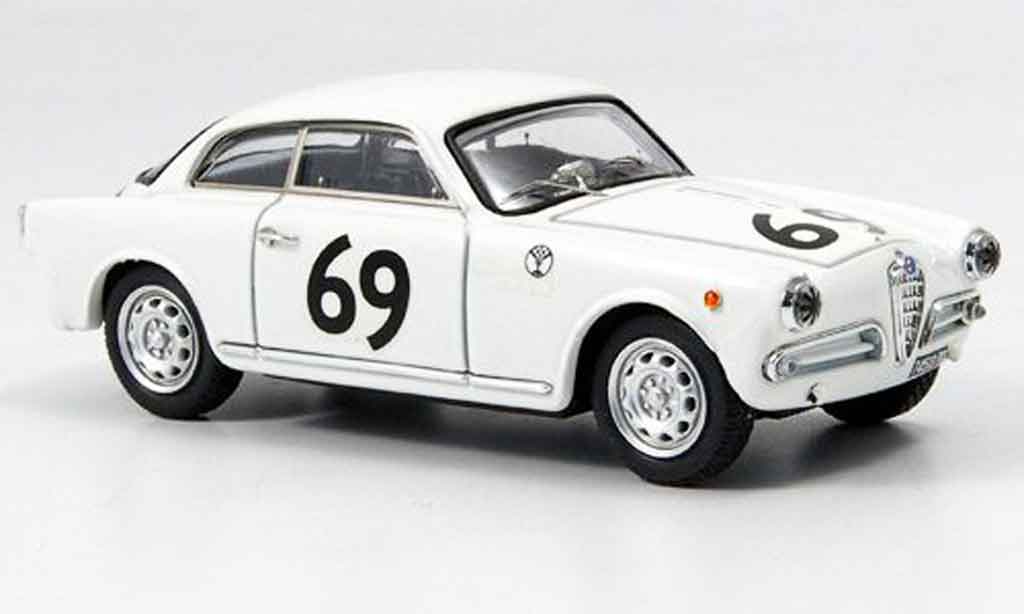 Alfa Romeo Giulietta Sprint 1/43 Bang Sprint veloce no.69 peroglio zeltweg 1957 diecast model cars