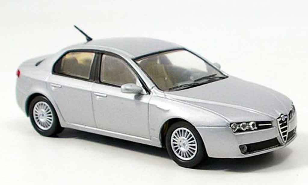 Alfa Romeo 159 1/43 M4 grey metallisee b quality 2005 diecast model cars