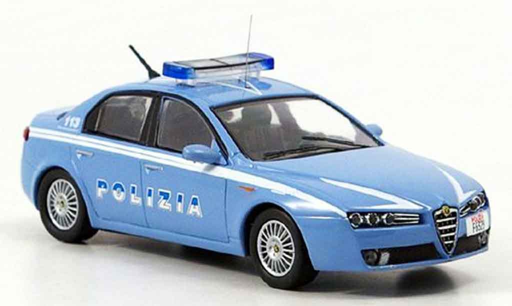 Alfa Romeo 159 1/43 M4 police b quality 2005 diecast model cars