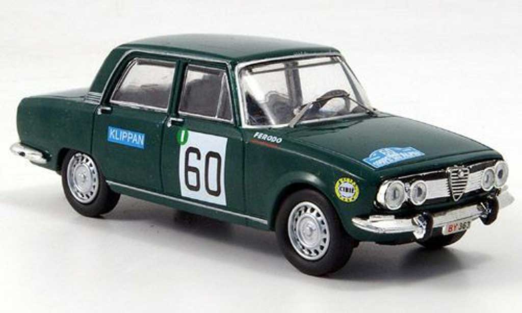 Alfa Romeo 1750 1/43 M4 Berlina No.60 Alpen Rally B-Quality 1968 diecast model cars