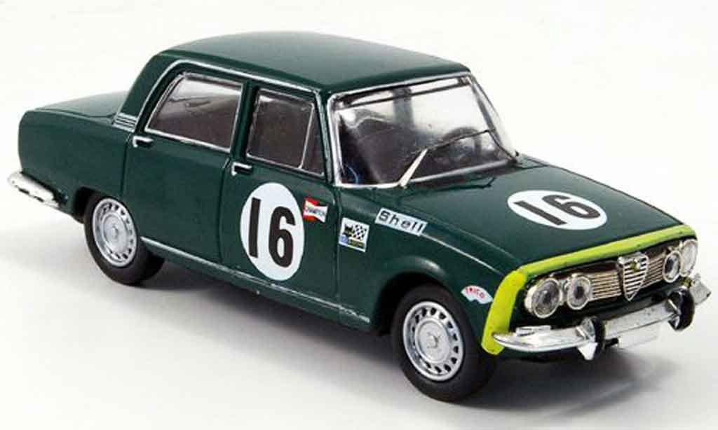 Alfa Romeo 1750 1/43 M4 berline no.16 24h spa b quality 1968 diecast model cars