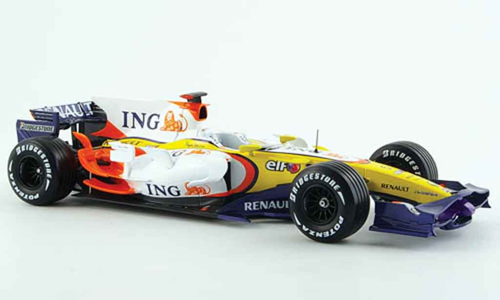 Renault F1 1/18 Norev r28 f1 team f.alonso 2008 diecast model cars