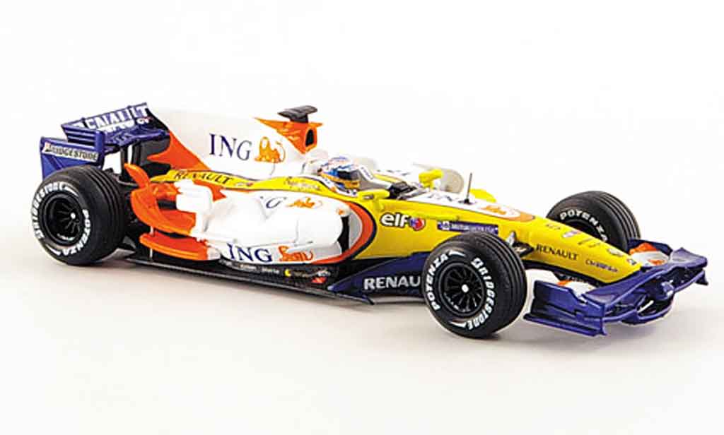 Renault F1 1/43 Norev r28 f 1 team f.alonso 2008 diecast model cars