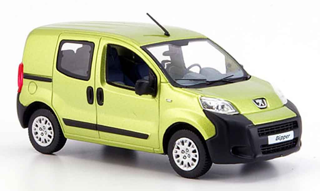 Peugeot Bipper 1/43 Norev tepee yellow avec fenstern 2007 diecast model cars